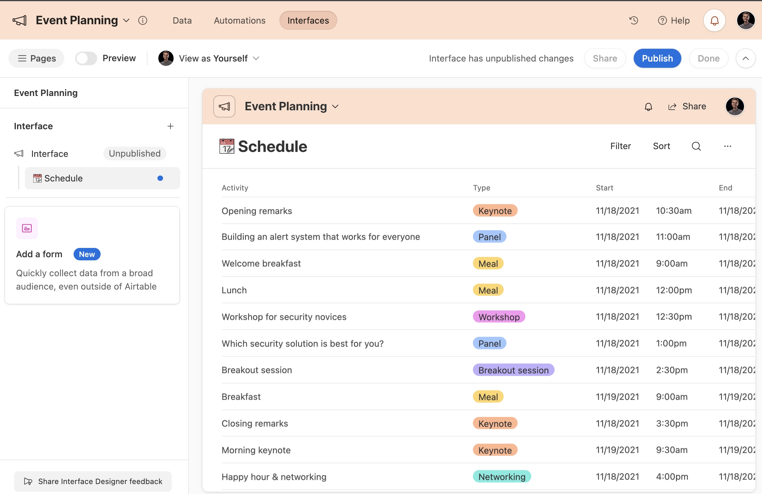 Add a form to interface.png