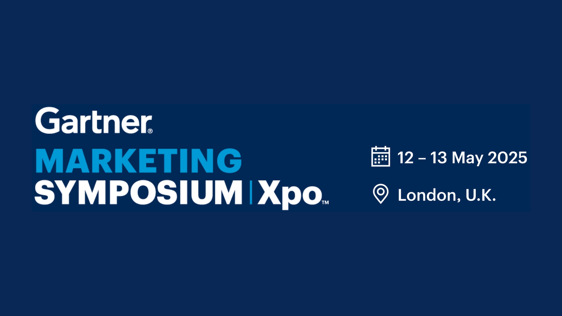 Gartner Marketing Symposium/Xpo event image