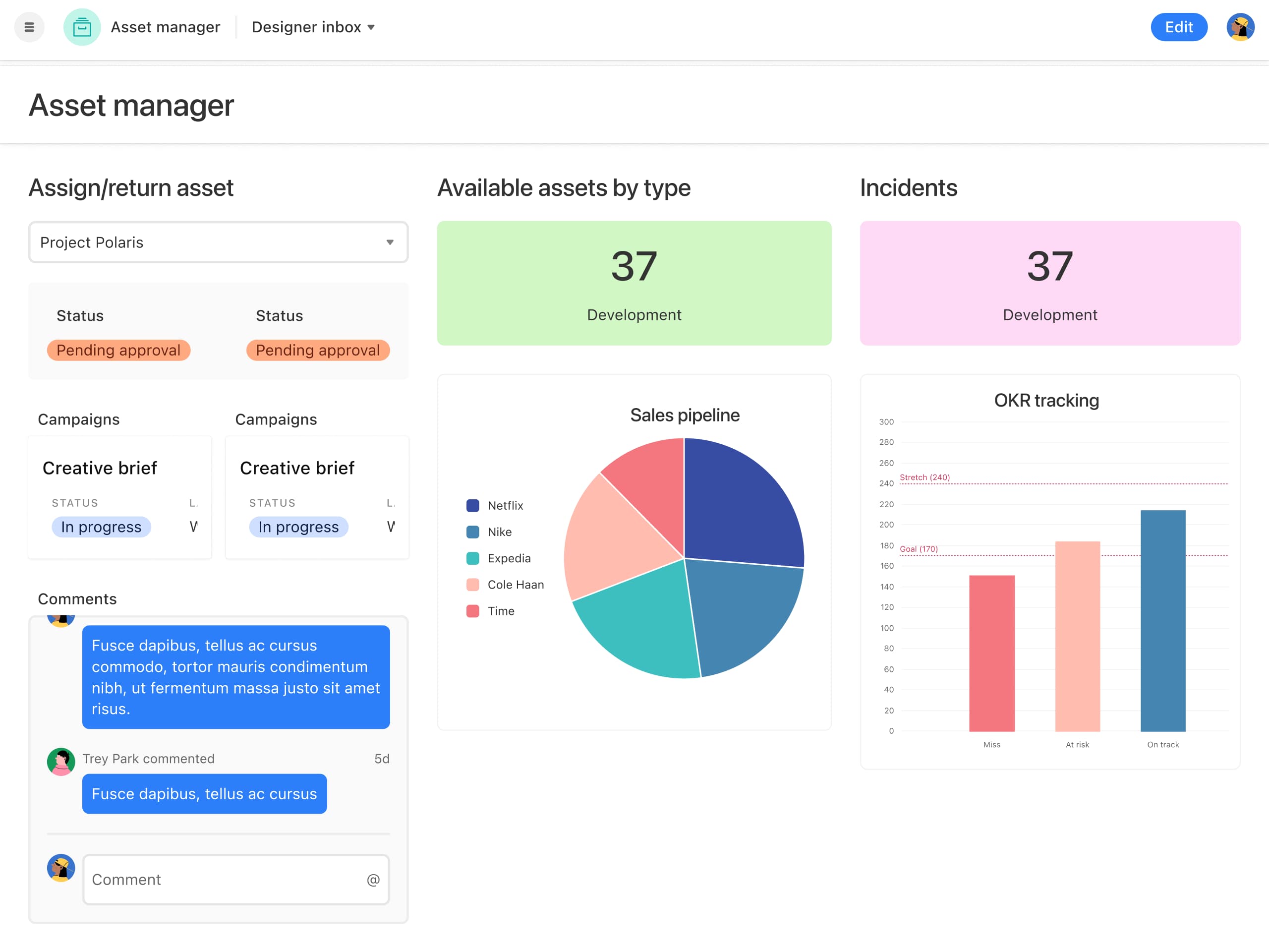 Reporting: Product Feature 4