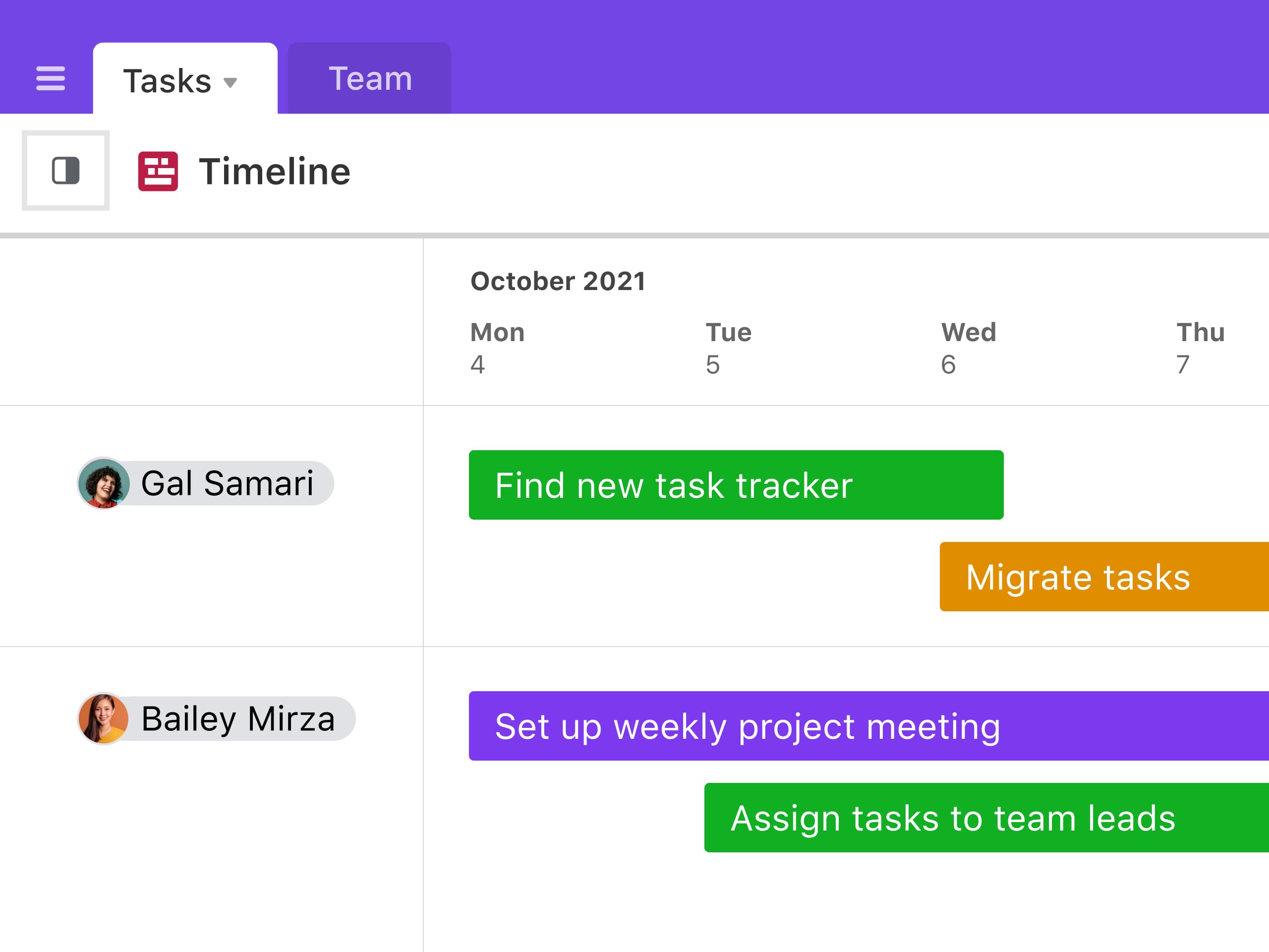 Web-Product-Views-Timeline-View